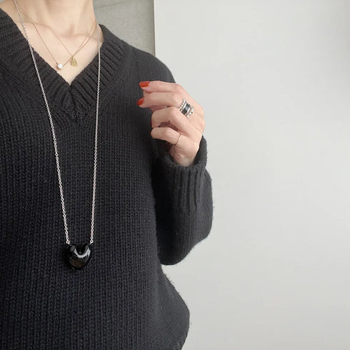 heart necklace